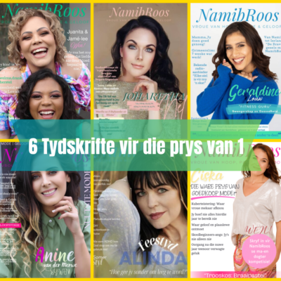 Spesiale Offer - 6 Tydskrifte vir die Prys van 1 (Offer Veval 30 April)
